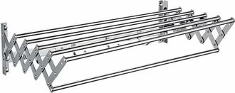 OEM Toallero, Tendedero De Ropa, Riel Para Colgar De Acero Inoxidable Expandible De 5 Barras Para Ba&ntilde;o, Balc&oacute;n, Sala De Estar Al Aire Libre