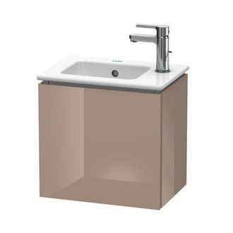 Duravit Mueble De Ba&ntilde;o L-cube 294x420x400mm Apertura Derecha Capuchino Alto Brillo