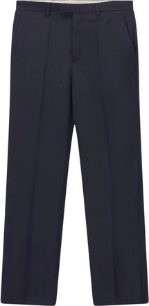 Valentino Broeken, Heren, Blauw, M, Katoen, Kostuumbroek