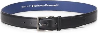 Van Bommel Accessoires, Heren, Zwart, 105 CM, Leer, Stijlvolle leren riem