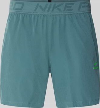 Nike Shorts mit Logo und elastischem Bund in Petrol, Gr&ouml;&szlig;e XXL