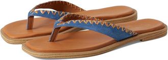 Seychelles Island Breeze Suede Womens Wedge Shoes Blue : 6.5 M, Leather