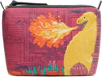 Inou&iuml; Editions Trousse City Vegas - Dames - Toilettassen - Roze - ONE Size - Katoen - Tassen