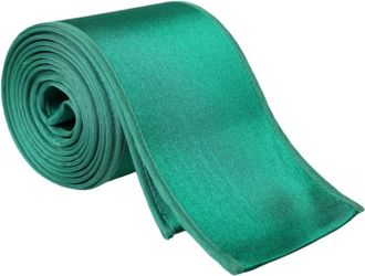 Dolce & Gabbana Zijden Ceintuur - Dames - Riemen - Groen - ONE Size - Accessoires
