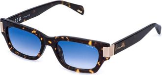 Police SPLR96 INVICTUS 2 0722 Womens Sunglasses Tortoiseshell Size 53