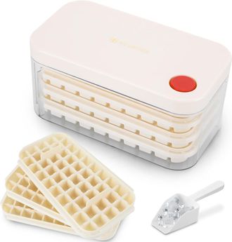 OEM Bandeja Para Cubitos De Hielo Con Capacidad Para 150 Cubitos, Molde Para Cubitos De Hielo Con Tapas (incluye Tapa Y Recipiente), F&aacute;cil De Extraer El H