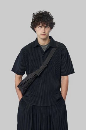 Homme Pliss&eacute; Issey Miyake Polo Shirt