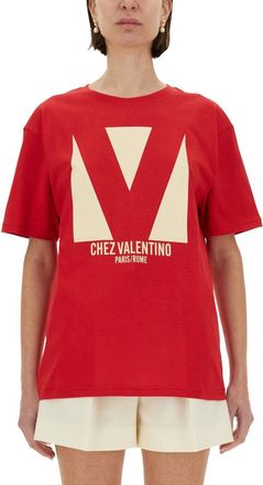 Valentino Garavani Chez Valentino Print T-Shirt-Donna