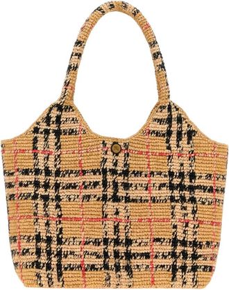 Burberry Beige Margate Small Tote