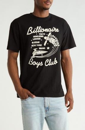Billionaire Boys Club Global Embroidered T-Shirt in Black at Nordstrom Rack, Size Xxx-Large