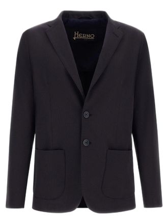 Herno Tailored Regular-Fit Blazer In Fine Virgin Wool