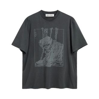 Our Legacy T-Shirts, male, Black, Size: M M2266Ba Box T-Shirt