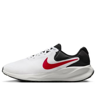 Nike Revolution 7 White Black Photon Dust Fire Red FB2207-102