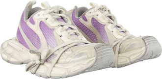 Balenciaga Womens Chunky Sole Sneaker White Synthetic