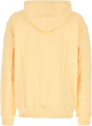 New Balance Mens Core Hoodie Yellow Cotton Sweater