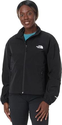 The North Face TNFtm Easy Wind Track Jacket Womens Coat TNF Black : MD, Fleece/Polyester