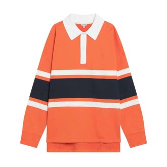 Loewe Polo Shirts, male, Multicolor, Size: M Long Sleeve Polo