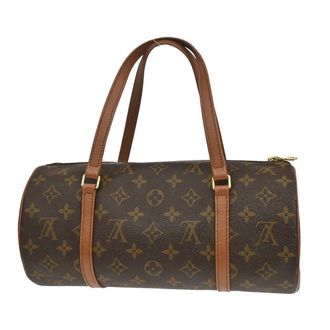 Louis Vuitton Papillon Handbag Monogram Canvas Brown Canvas Handbag (Pre-Owned)