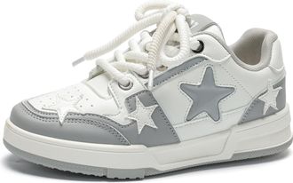 Generic Star Shoes Cute Shoes Y2k Sneakers Lightweight Fashion Non Slip Casual Shoes Unisex Couples Girls Anti-Slip Comfort Travel Outdoor Sport Size 4-8.5 Gr