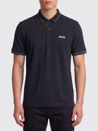 HUGO BOSS Polo in cotone con logo