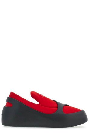 Ferragamo Round-toe Slip-on Loafers