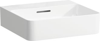 Laufen Laufen - Val Lavabo Con Enjuague Manual, Sin Agujero Para Grifo