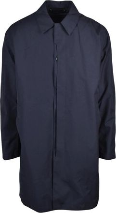 Liu Jo Jassen, Heren, Blauw, L, Polyester, Trench Tecnico