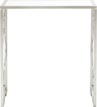 Premier Housewares Set Of Two Merlin Leaf Side Tables