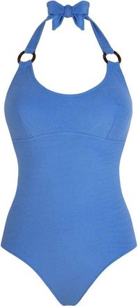 Vilebrequin Terry One-piece Zwempak - Dames - Badpakken - Blauw - L - Badmode