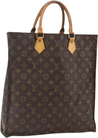 Louis Vuitton Pre-owned Vintage Canvas Tote Bag - Dames - Vintage Shopper - Bruin - ONE Size - Vintage