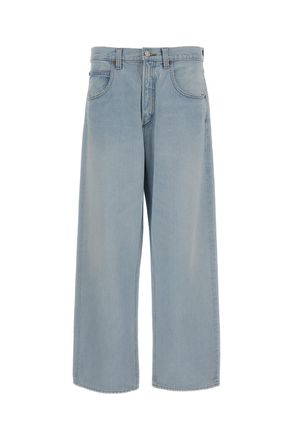 A Gold E Light Blue Fusion Cotton Denim Jeans
