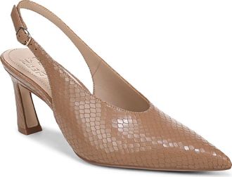 Naturalizer Elaine Slingback Pointed Toe Pump in Cafe at Nordstrom, Size 9.5