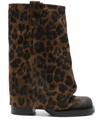 Elena Iachi 60mm Stivali boots - Brown