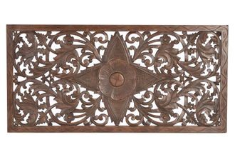 Giner&Colomer Cabecero madera de mango color nuez 166cm