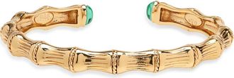 Gas Bijoux Bbambou Cuff Bangle Bracelet in Turquoise at Nordstrom