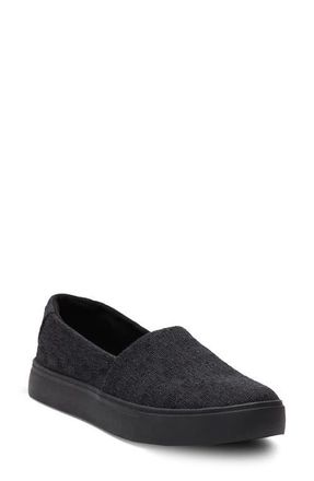 Toms Kameron Slip-On Sneaker in All Black at Nordstrom, Size 5.5