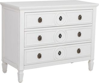 Wanderlust Deco C&oacute;moda De Madera Blanca 102x46x80h Cm