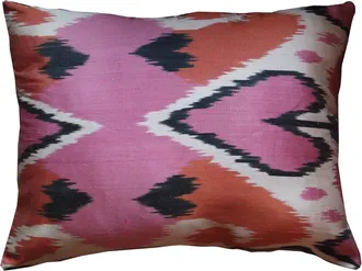 Les-Ottomans Coj&iacute;n de Seda Ikat