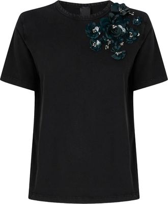 Pinko cotton T-shirt - Black