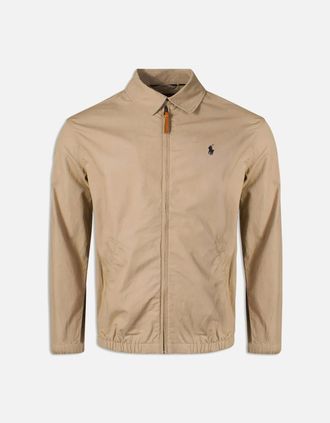 Ralph Lauren Mens Mens Luxury Tan Ralph Lauren Bayport Cotton Jacket - Brown - Size: Regular/36