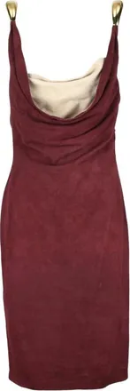 Bottega Veneta Mujer, Vestidos, Rojo, Talla: S
