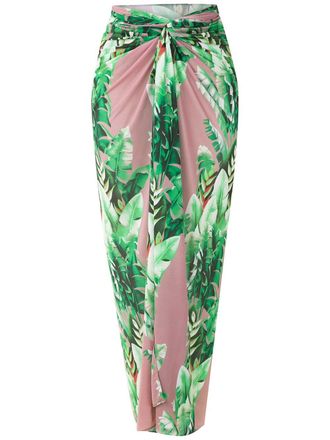 Amir Slama Pareo con stampa - Multicolore