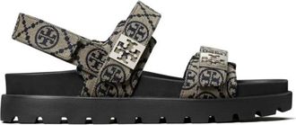 Tory Burch Schoenen, Dames, Veelkleurig, 38 EU, Katoen, Mellow Sport Sandal