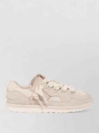 UGG leather low-top sneakers