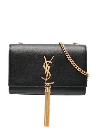Saint Laurent Kate kleine schoudertas - Zwart