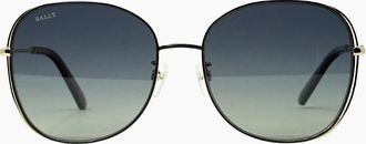 Bally Womens Bally BY0051 01D Gold Sunglasses - Size: ONE size