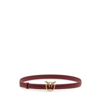 Pinko Pinko, Dames, Accessoires, Bruin, Maat: M Leer