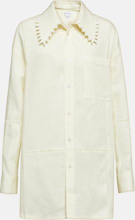 Bottega Veneta Oversized linen shirt