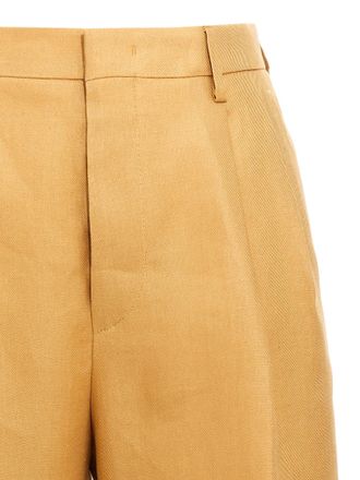 Tagliatore Linen Bermuda Womens Shorts