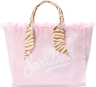 MC2 Saint Barth Spacious Tote Bag with Frayed Edges
